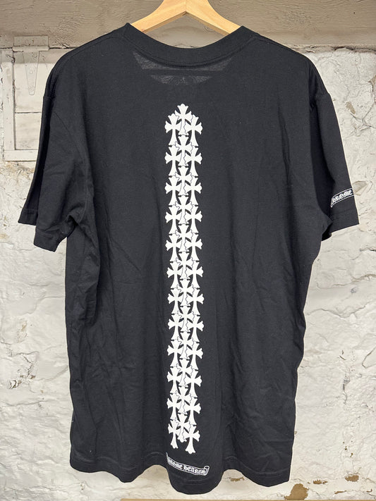Chrome Hearts Cemetary Black T-Shirt Sz L