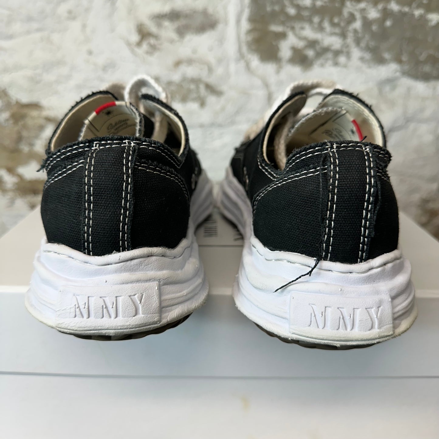 Maison Mihara Black White Hank Sneaker Sz 11 (44)