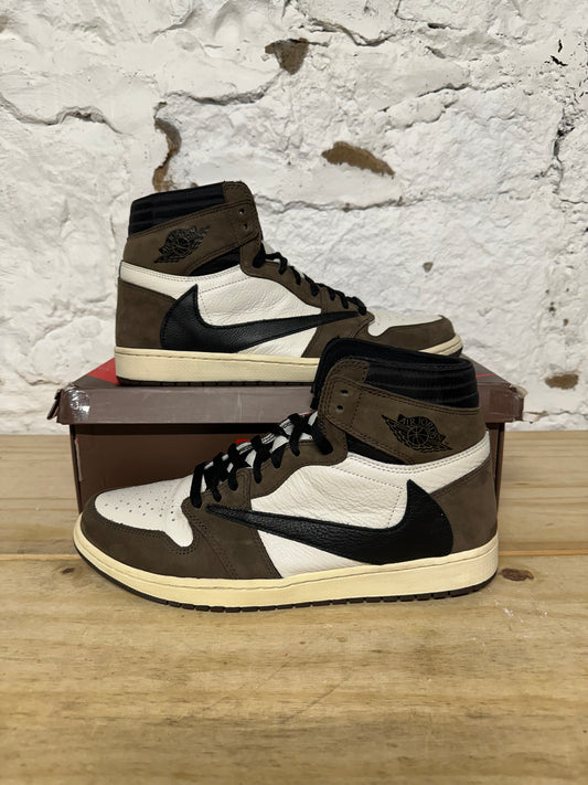 Air Jordan 1 High Travis Scott Mocha Sz 13