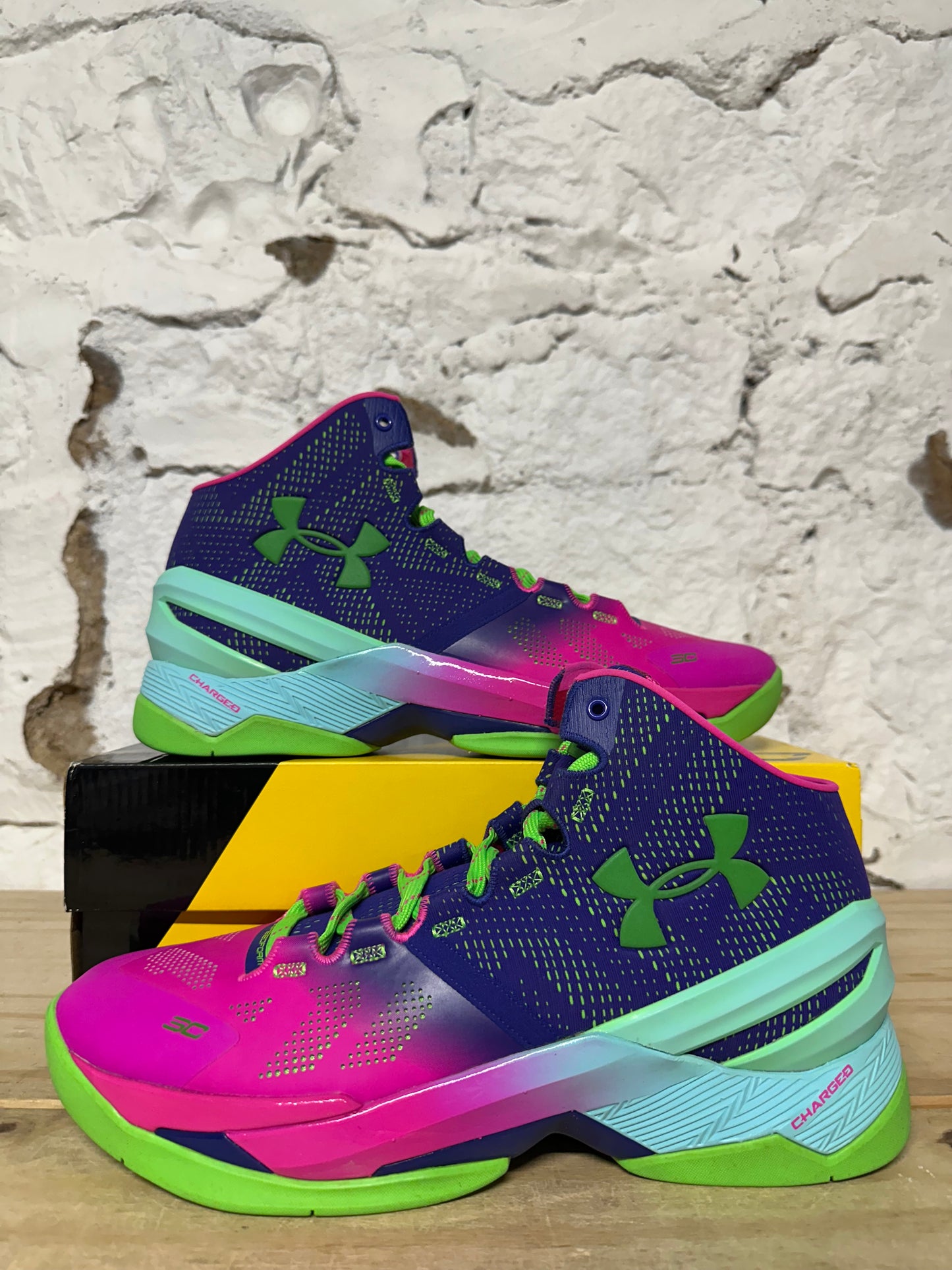Under Armour Curry 2 Northern Lights Sz 10.5 DS