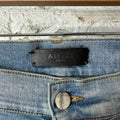 Amiri Multicolor Paisley Patches Blue Denim Jeans Sz 34