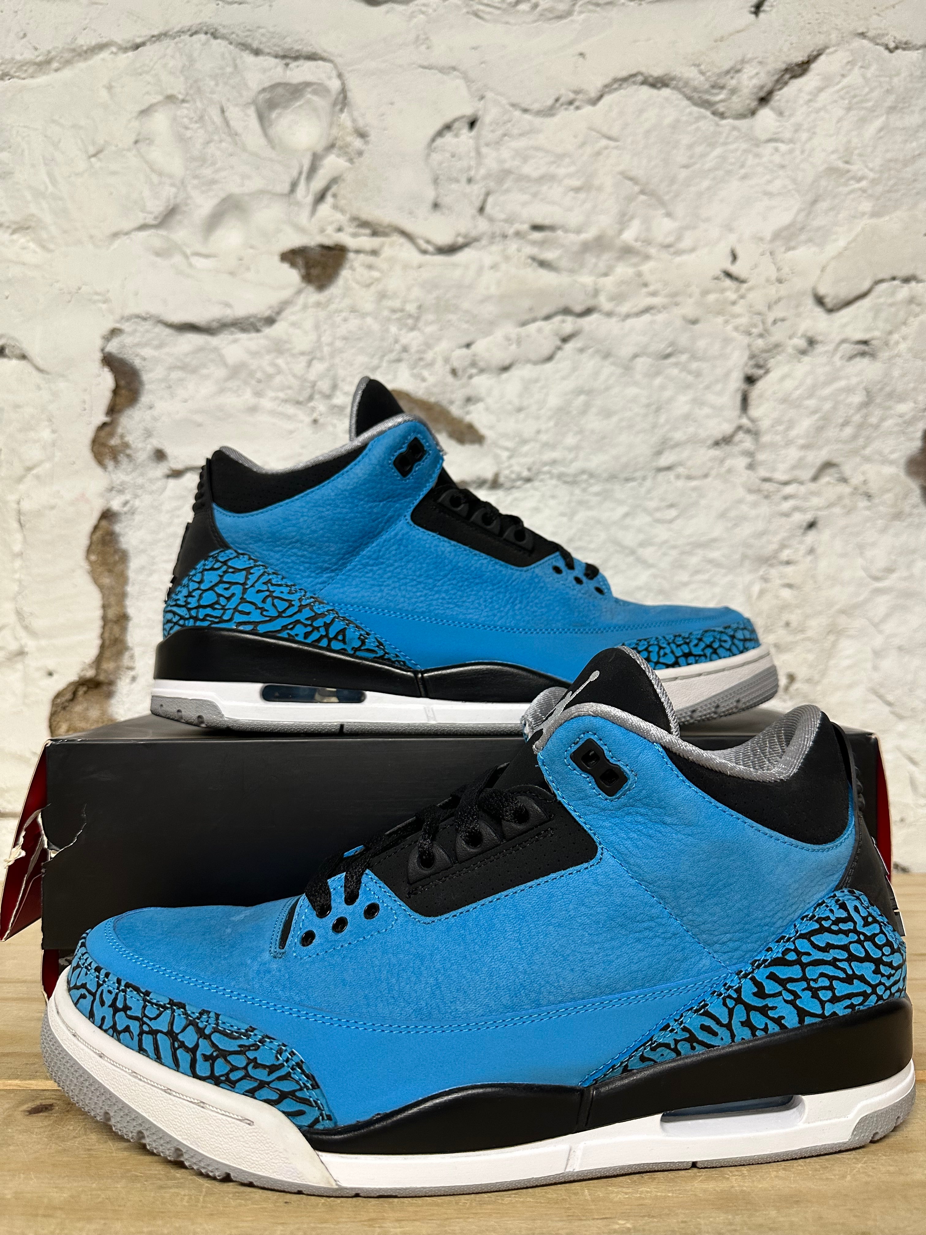 Air Jordan 3 Powder Blue Sz 11