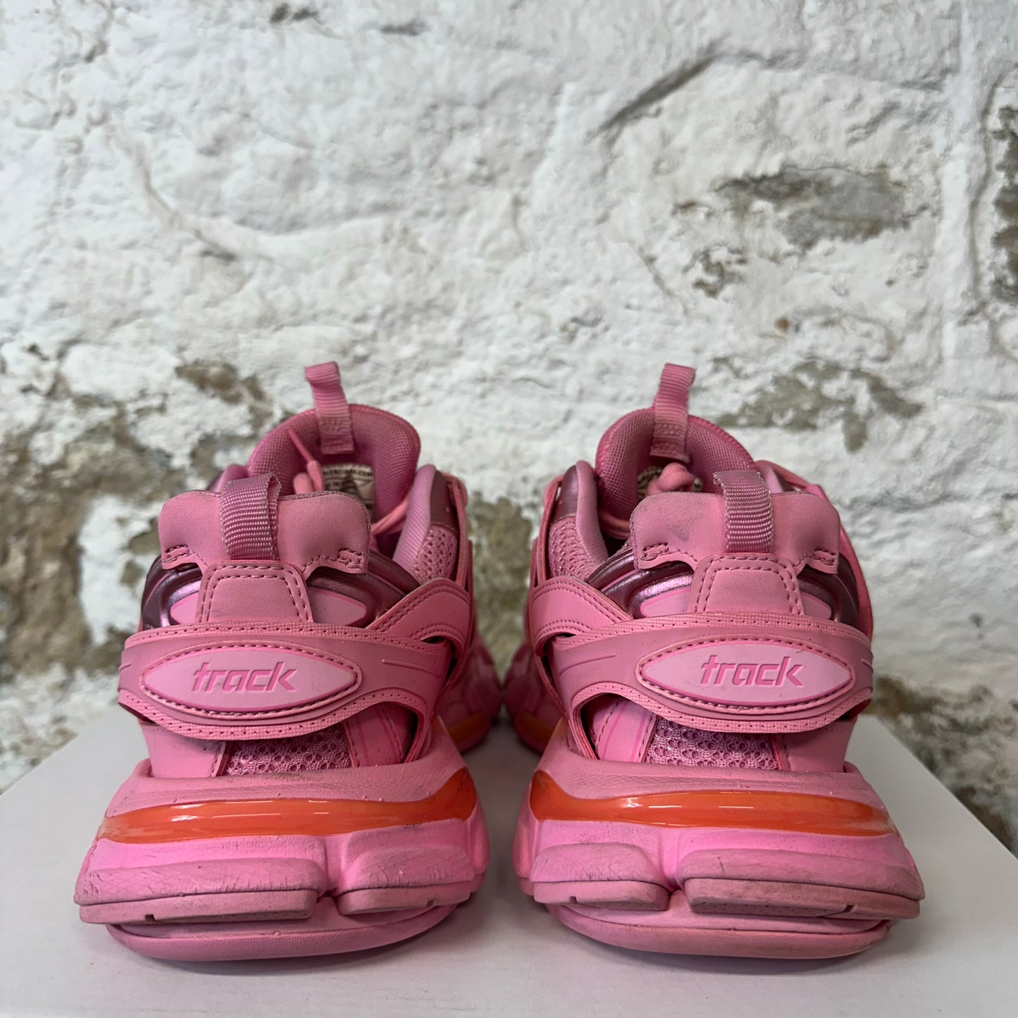 Balenciaga Track Runner Triple Pink Sneaker Sz 7 (40) No Box