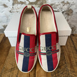 Gucci Slip On Stripe Sneakers Sz 10 No Box