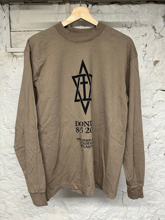 Kanye Donda Tan L/S T-Shirt Sz M