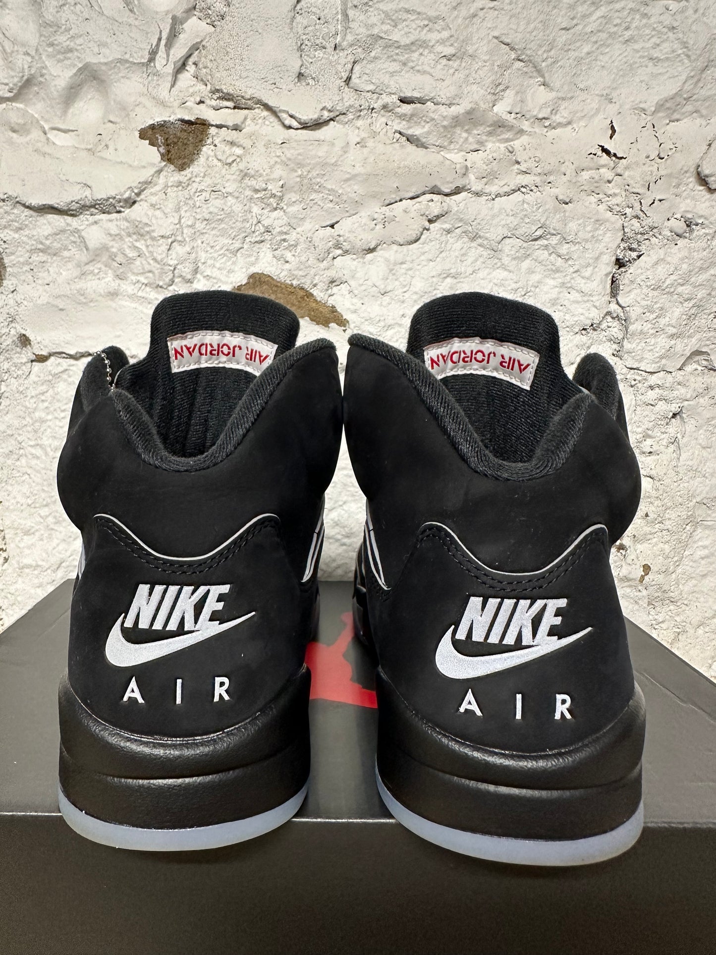 Air Jordan 5 Black Metallic Sz 11.5