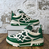 Louis Vuitton Green White Skate Sneaker Sz 10.5 (9LV) No Box