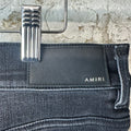 Amiri Distressed Faded Black Denim Jeans Sz 36