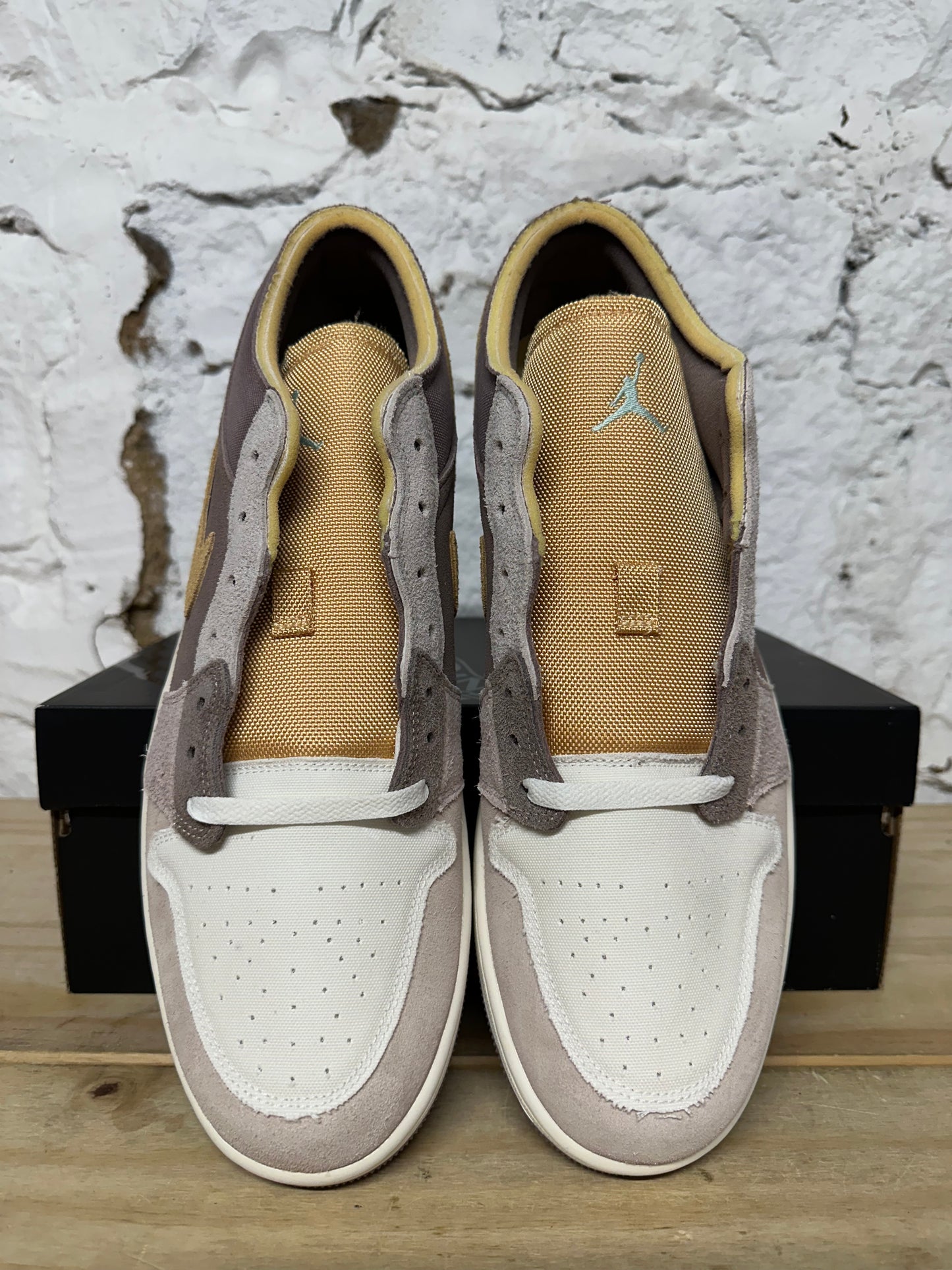 Air Jordan 1 Low Taupe Haze Craft Sz 14 DS