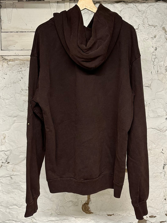 Spider Travis Scott Rodeo Brown Hoodie Sz L