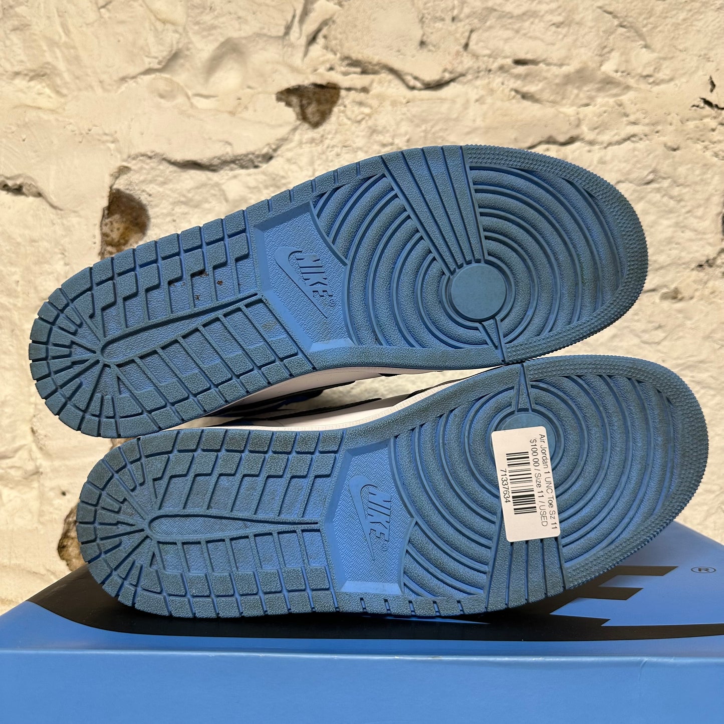 Air Jordan 1 High UNC Toe Sz 11