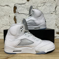 Air Jordan 5 White Metallic (2026) Sz 10