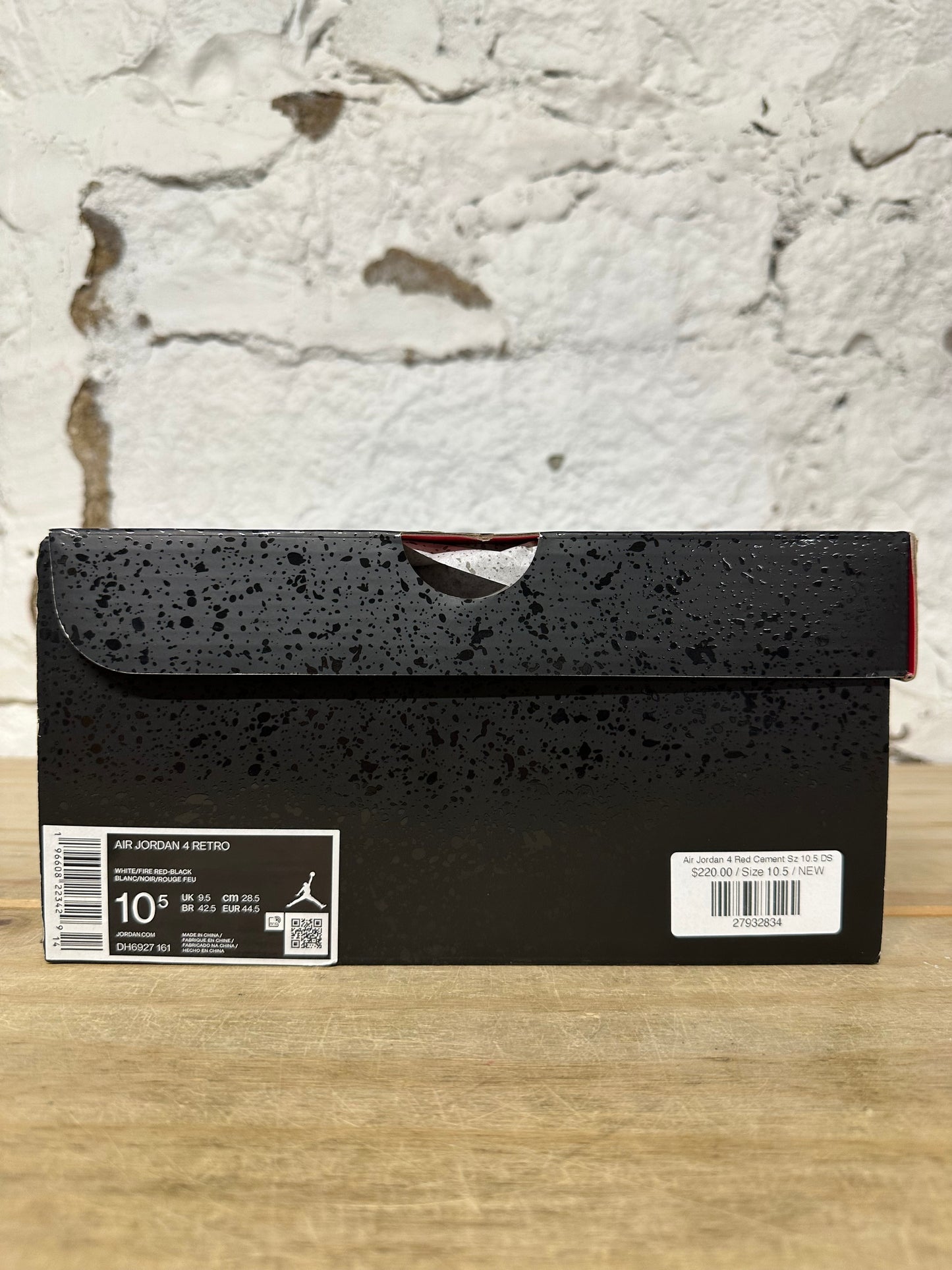 Air Jordan 4 Red Cement Sz 10.5 DS