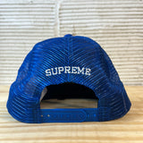 Supreme Alien 5-Panel SnapBack Trucker Blue Hat