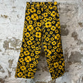Marni Carhartt WIP Yellow Floral Black Pants Sz S