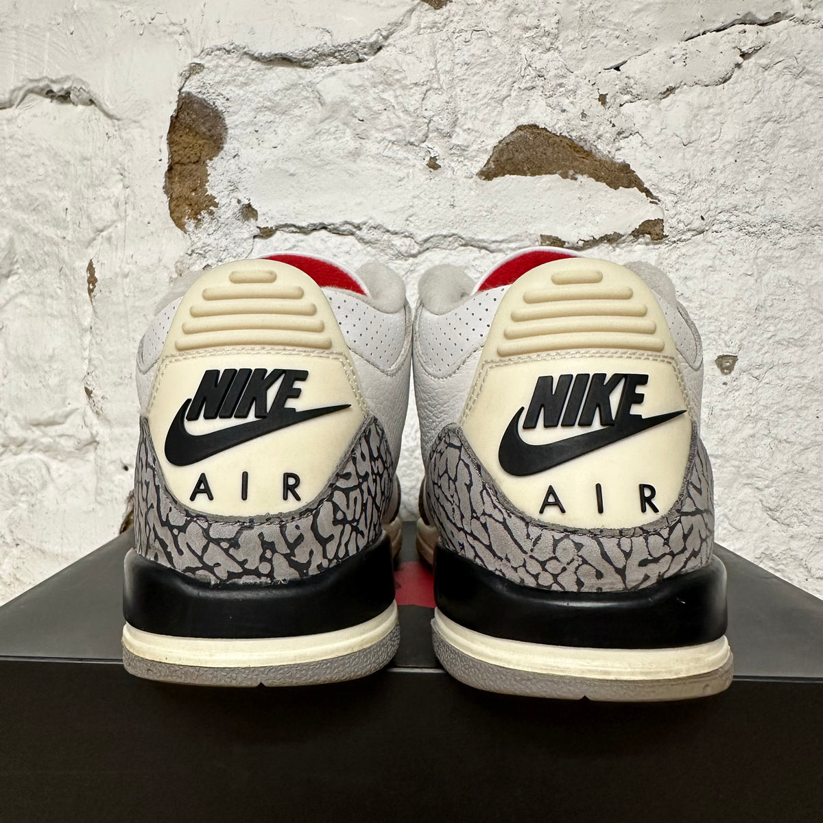Air Jordan 3 White Cement Reimagined Sz 7Y