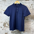 Louis Vuitton Damier Pocket Polo Shirt Navy Blue Sz S
