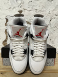 Air Jordan 4 White Cement Sz 9 DS