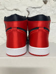 Air Jordan 1 High Satin Bred Sz 10.5 (12W) DS