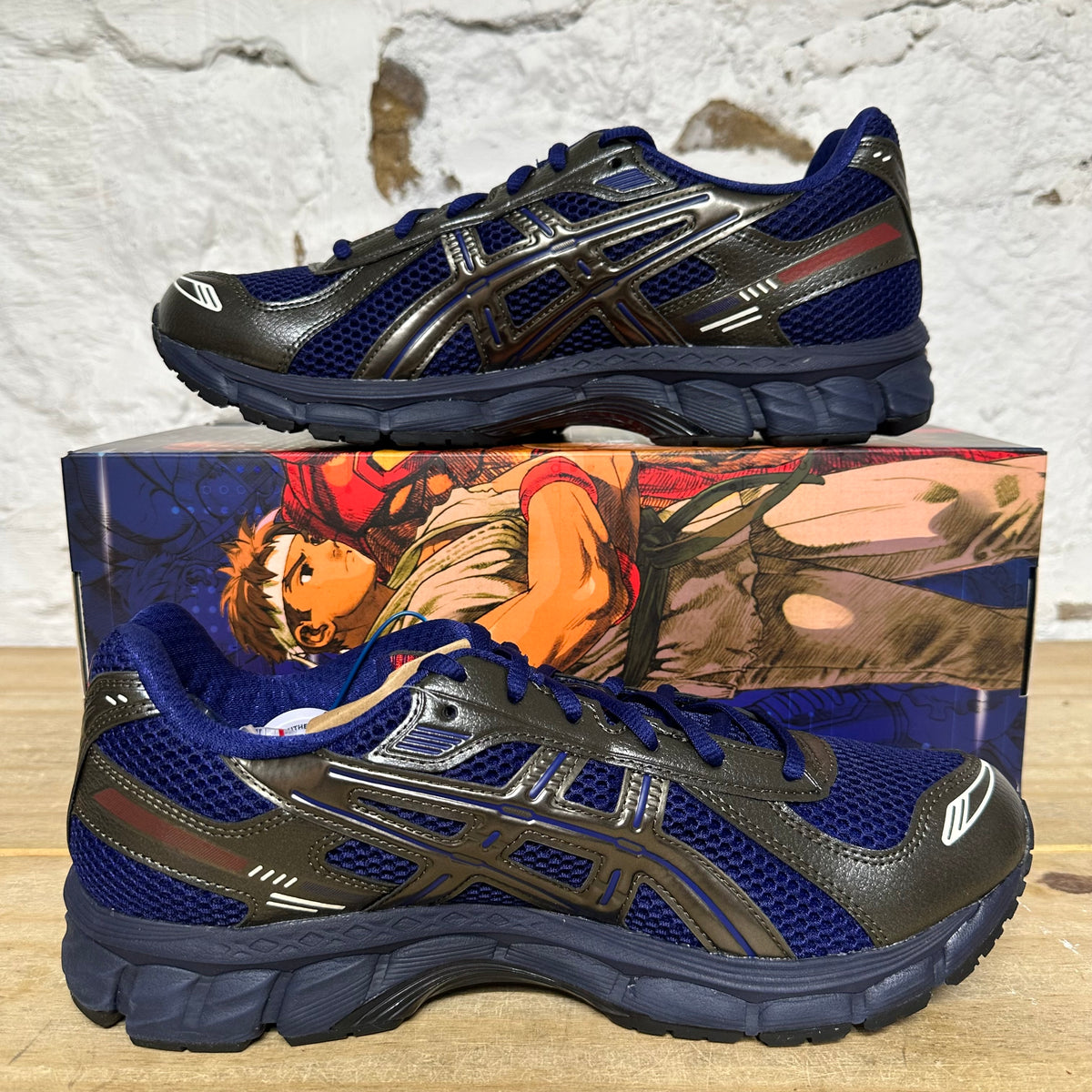 Asics Gel-Kayano 12.1 Kith Marvel Captain America v Guile Sz 10.5 DS