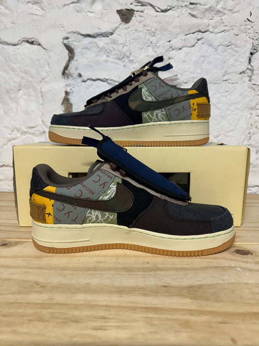 Nike Air Force 1 Low Travis Scott Cactus Jack Sz 9 DS
