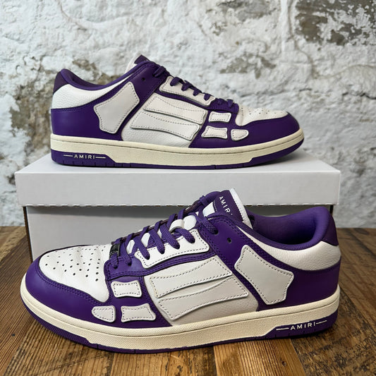Amiri Purple White Skeleton Purple White Sneaker Sz 13 (46) No Box