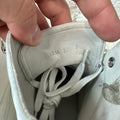 Alexander Mcqueen Silver Spell White Tread Boot High Sz 5.5 (37.5)