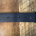 Gucci Reversible Black Navy Leather Belt Sz (105/42)