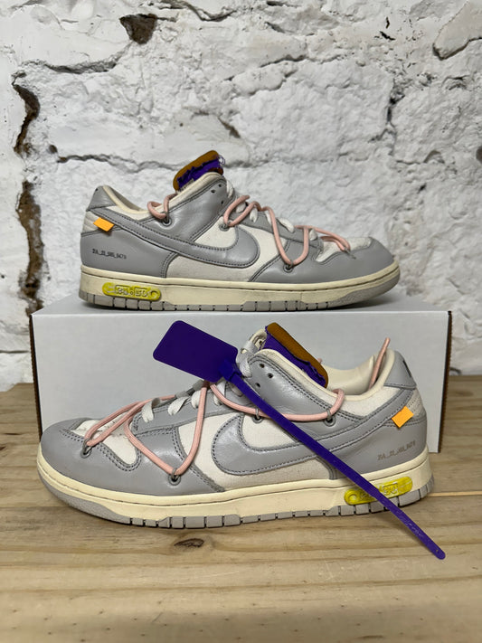 Nike Dunk Low Off White Lot 24 Sz 10
