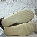 Rick Owens High Geobasket Jumbo Lace Milk Sneaker Sz 10.5 (43.5)