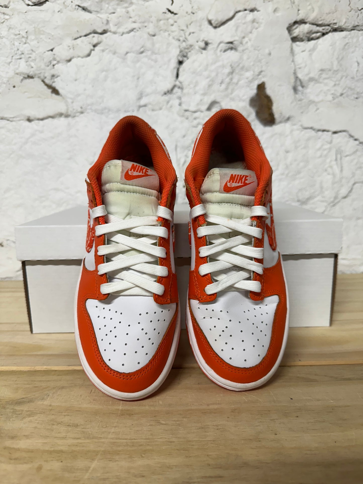 Nike Dunk Low Orange Paisley Sz 5 (6.5W)
