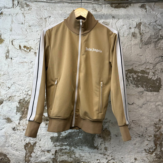 Palm Angels Tan Track Jacket Sz S