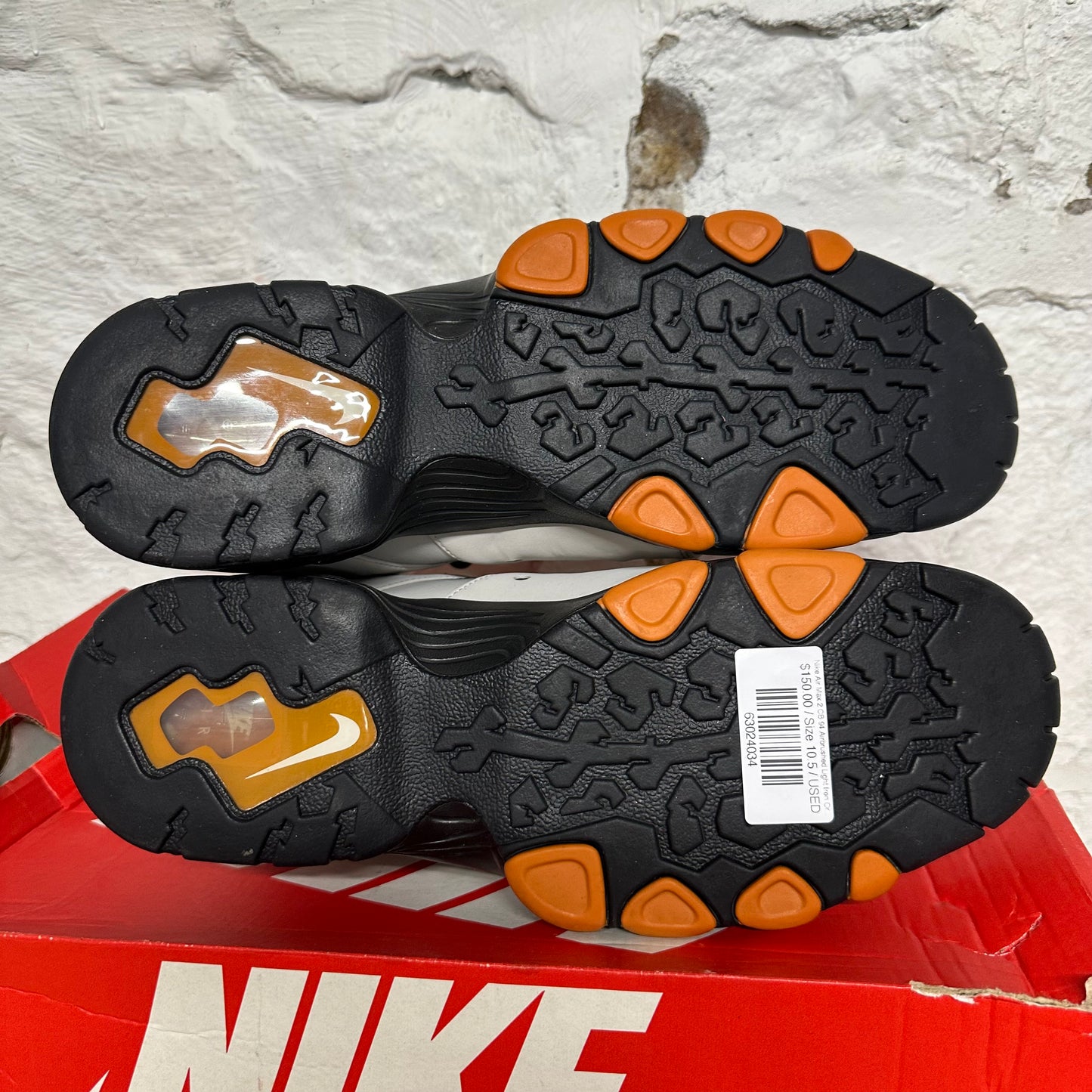 Nike Air Max 2 CB 94 Airbrushed Light Iron Ore Sz 10.5