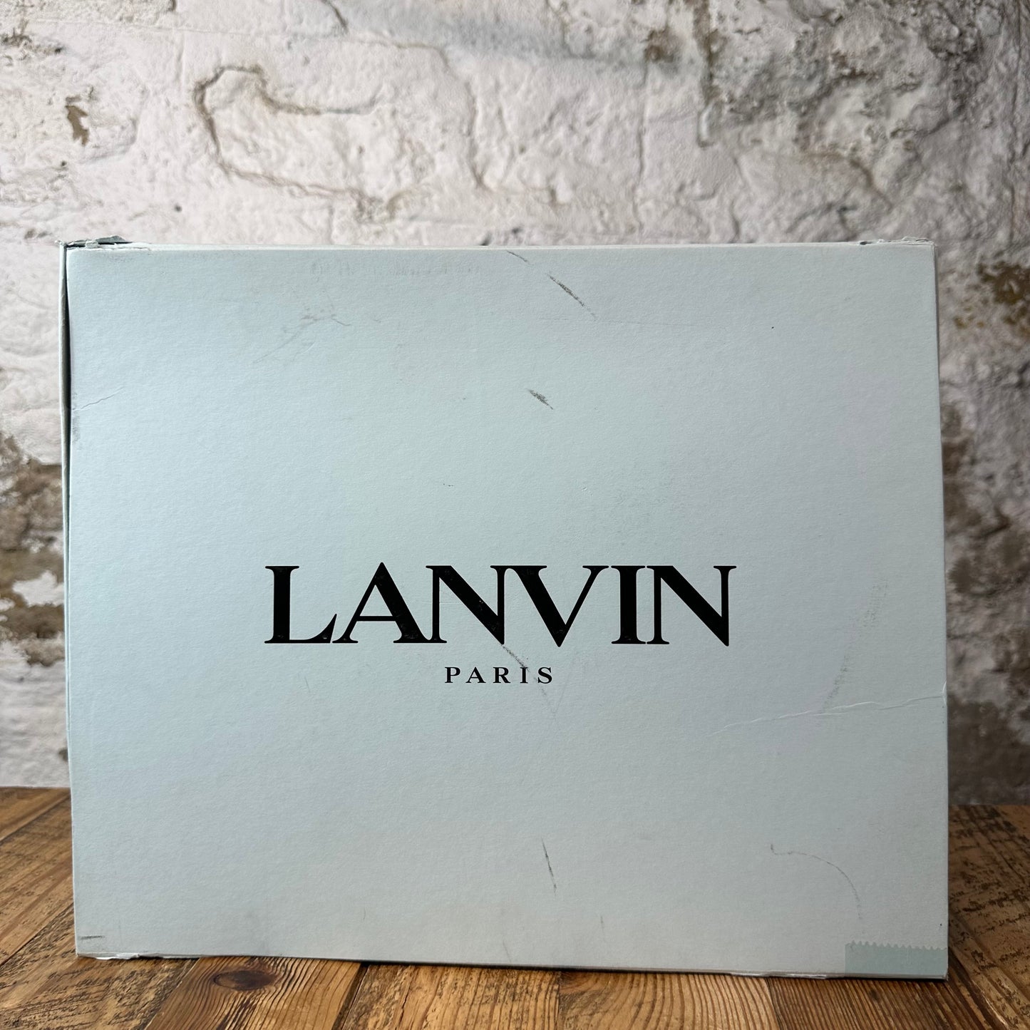 Lanvin Curb Multicolor Lace Grey Sneaker Sz 11 (44) DS
