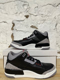 Air Jordan 3 Black Cement Sz 8
