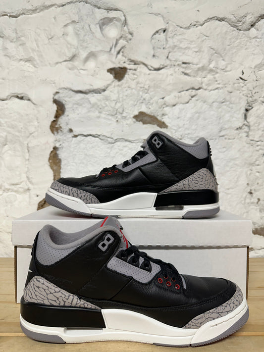 Air Jordan 3 Black Cement Sz 8