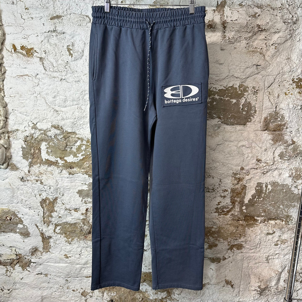 Bottega Desires Blue Tech Sweatpants Sz M