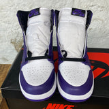 Air Jordan 1 Court Purple 2.0 Sz 6Y DS