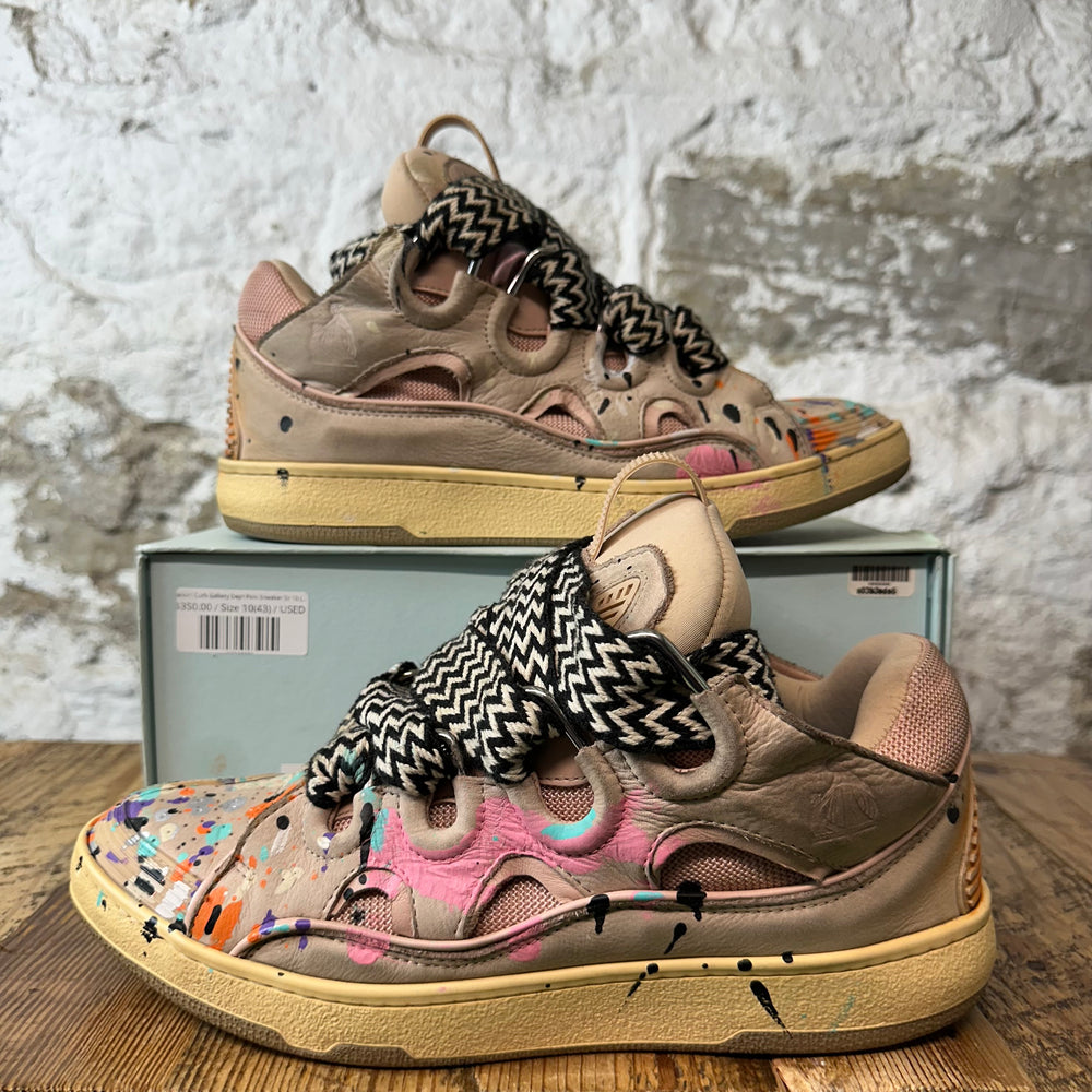 Lanvin Curb Gallery Dept. Pink Sneaker Sz 10 (43)
