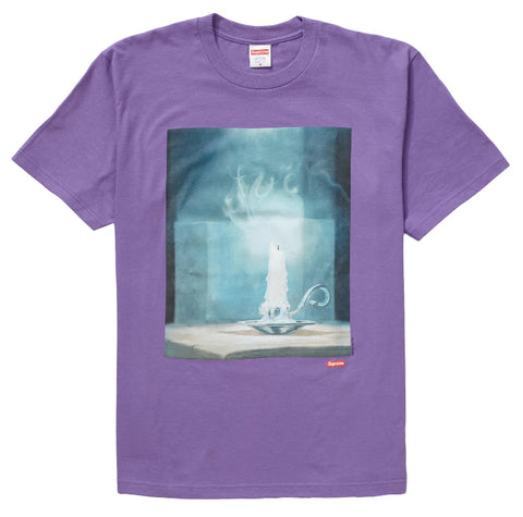 Supreme Fuck Candle T-shirt Purple Sz XL DS