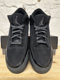 Air Jordan 3 Black Cat Sz 9.5 DS