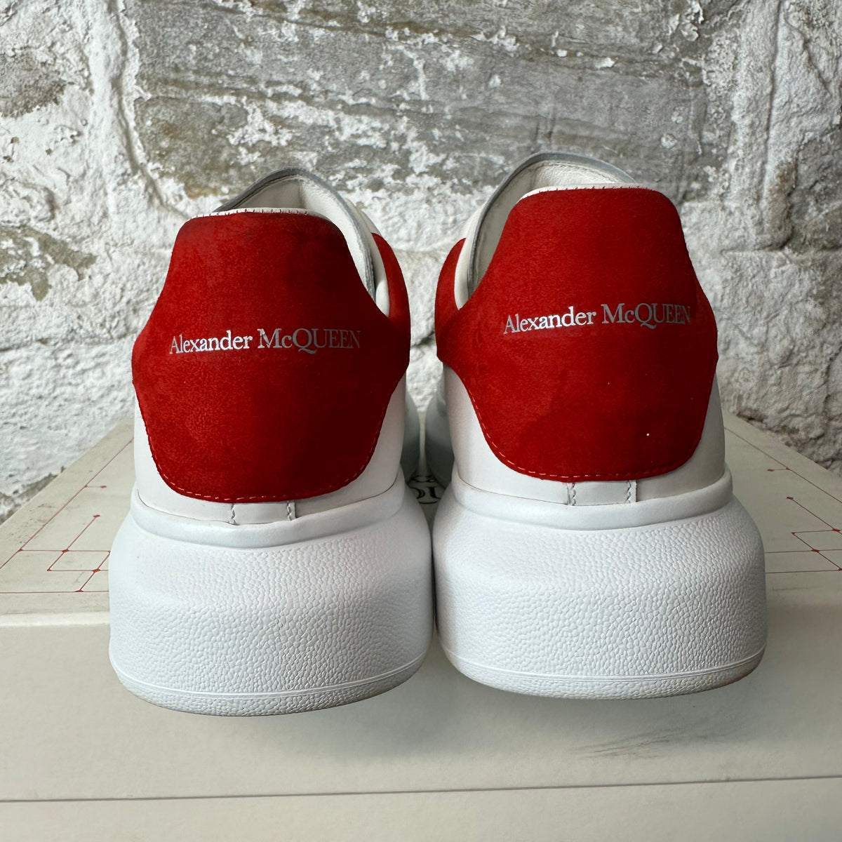 Alexander McQueen Red Tab White Sneaker Sz 10.5 (43.5)