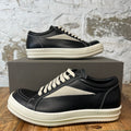 Rick Owens Vintage Black Leather Milk Sneaker DS