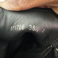 Alexander McQueen Triple Black Tread Boot Sz 4.5 (36.5)