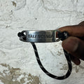 Balenciaga Silver Plate Rope Bracelet