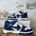 Off-White Out Of Office Navy White Sneaker Sz 11 (44)