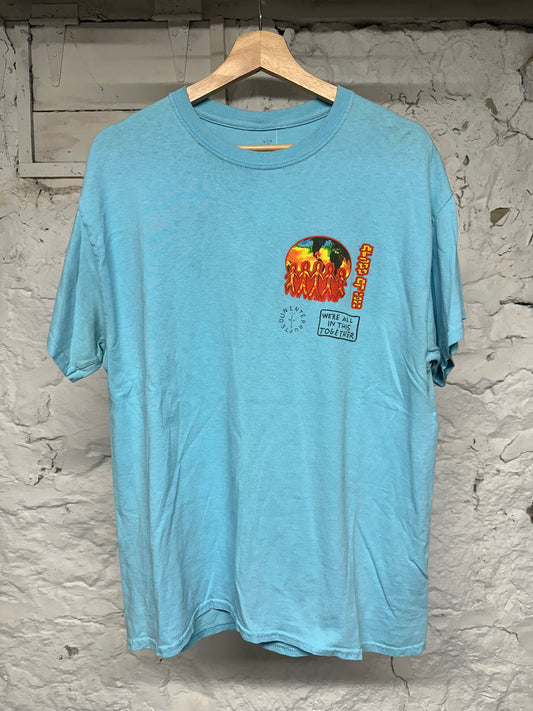 Travis Scott CJ Class Of 2020 Blue T-Shirt Sz L