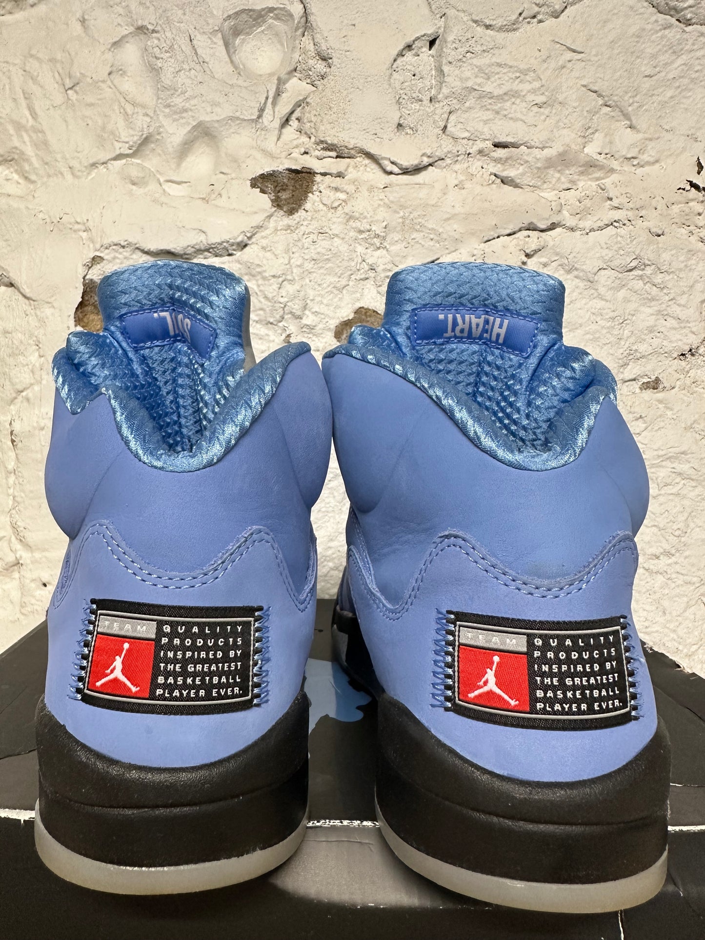 Air Jordan 5 UNC University Blue Sz 12
