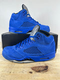 Air Jordan 5 Blue Suede Sz 10