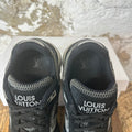 Louis Vuitton Black Silver Runaway Sneaker Sz 10.5 (9LV)